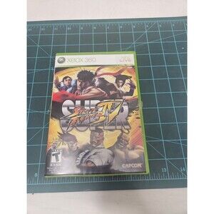 Super Street Fighter IV (Microsoft Xbox 360, 2010) Complete Untested